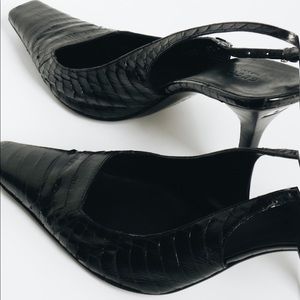 GUCCI Crocodile Slingback by Tom Ford